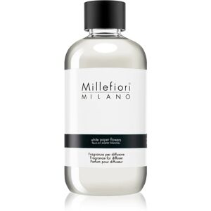 Millefiori Milano White Paper Flowers recharge pour diffuseur d'huiles essentielles 250 ml