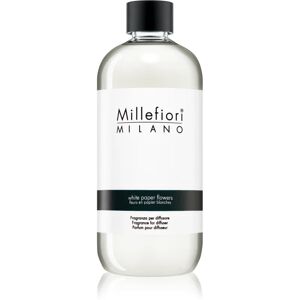 Millefiori Milano White Paper Flowers recharge pour diffuseur d'huiles essentielles 500 ml