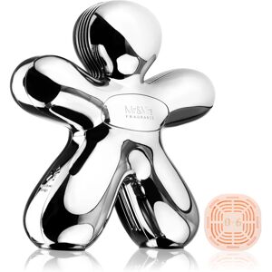 Mr & Mrs Fragrance George II Silver Chrome diffuseur d'huiles essentielles pour capsules 06 23,5 cm