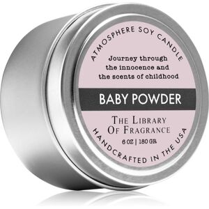 The Library of Fragrance Baby Powder bougie parfumée 180 g