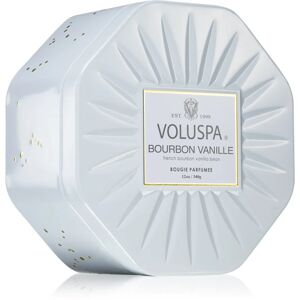 VOLUSPA Vermeil Bourbon Vanille bougie parfumée en métal 340 g - Publicité