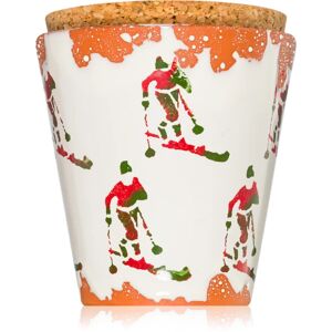 Wax Design Skier Gingerbread bougie parfumee 8 cm