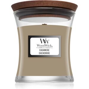 Woodwick Cashmere bougie parfumée avec mèche en bois 85 g