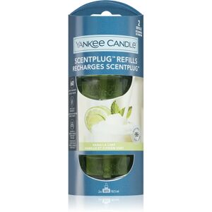 Yankee Candle Vanilla Lime Refill recharge de diffuseur électrique 2x18,5 ml