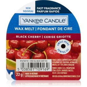 Yankee Candle Black Cherry tartelette en cire 22 g