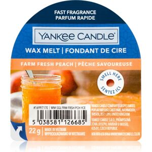 Yankee Candle Farm Fresh Peach tartelette en cire 22 g