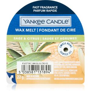 Yankee Candle Sage & Citrus tartelette en cire 22 g