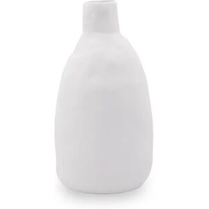 NV GALLERY Vase POLLY - Accessoires & décoration, Vase arty céramique blanche, H31 Blanc