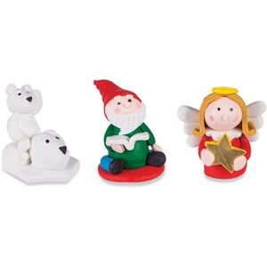 3 Pics deco theme Noel : Lutin, ange, ours blanc Patisse []