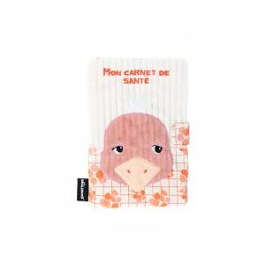 Les Deglingos Mon Carnet de Sante Pomelos L'Autruche - Sachet 1 protege-carnet