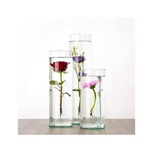 Esschert Design Vase Fleur immergée - D 12,2 x H 30 cm - Verre - Publicité