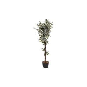 ATMOSPHERA Créateur d'intérieur - Plante Artificielle en Pot Ficus 120cm Vert & Noir - Publicité