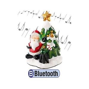 GENERIQUE Décoration de Noël avec haut-parler Bluetooth - Père Noël - Publicité