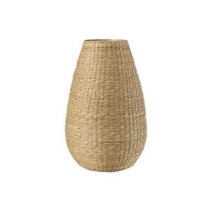 GENERIQUE Vase Design en Bambou Zostère 46cm Naturel - Publicité