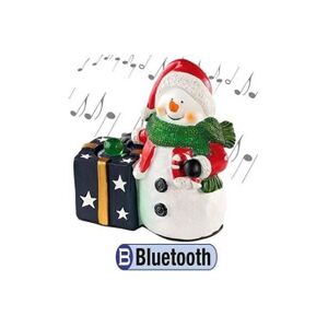 GENERIQUE Décoration de Noël avec haut-parleur Bluetooth - Bonhomme de neige - Publicité