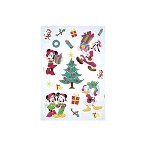 Komar Stickers Muraux Mickey Mouse -Mickey Christmas Presents- Cadeaux de Noël Disney - Publicité