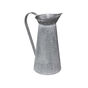 ATMOSPHERA Créateur d'intérieur - Vase Carafe Déco Zinc 38cm Gris - Publicité