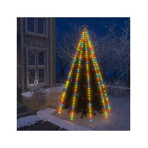 VIDAXL Guirlande lumineuse d'arbre de Noël 400 LED colorées 400 cm - Publicité