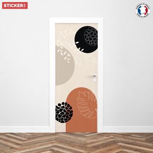 Sticker Porte Formes Déco - 204 x 83 cm - Publicité