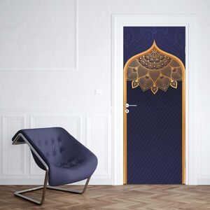 Sticker Porte Mandala Orient - 204 x 83 cm - Publicité