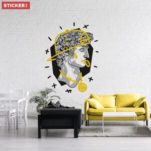 Sticker Sculpture Graffiti XXL (Hauteur 168cm, Largeur 128cm) - Publicité