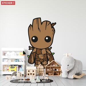 Sticker Mural Baby Groot XXL (Hauteur 180cm, Largeur 102cm) - Publicité