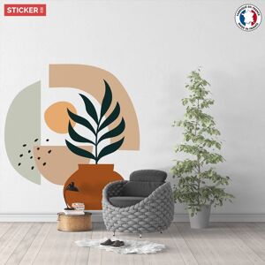 Sticker Vase Terre Cuite XXL (Hauteur 138cm, Largeur 128cm) - Publicité
