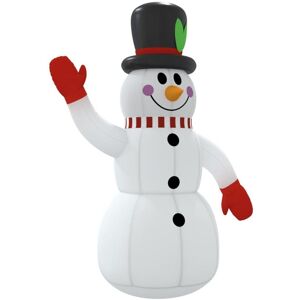 vidaXL Bonhomme de neige gonflable avec LED 300 cm - Publicité