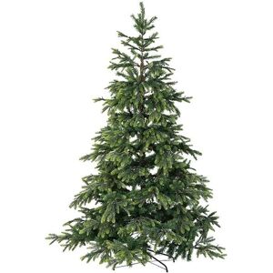 Sapin de Noël artificiel vert 500 LED / 857 branches / 225 cm - Publicité