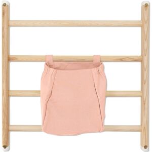 KAOS Panier de rangement Endeløs toile rose pêche