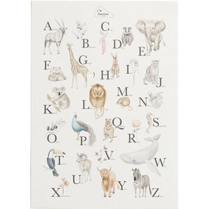 Cam Cam® COPENHAGEN Poster alphabet animaux et plantes