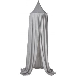 MEYCO Ciel de lit enfant uni light grey 240 cm