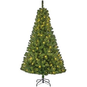 Accesoralia Sapin De Noël Avec Lumières Led Intégrées 525 Branches 185Cm - Publicité