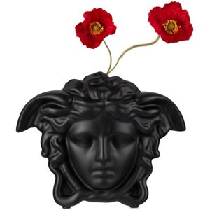 Versace Vase Medusa Grande noir - Rosenthal, 30 cm - UNI - Publicité