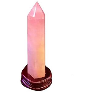 UIMWHAVG 4.2 KG-5 KG naturel grand point de cristal plus grande taille tour de Quartz Rose for la décoration 1 PC adapté aux cristaux de maison Pierre naturelle - Publicité