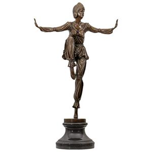 aubaho Statue de Bronze scheherazade schahrasad Style Antique Statue Figure Sculpture 75cm - Publicité