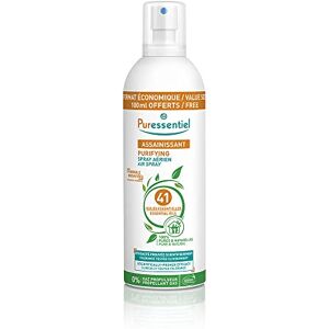 Puressentiel Spray Aérien Assainissant aux 41 Huiles Essentielles Efficacité prouvée contre les virus, germes et bactéries 500ml - Publicité