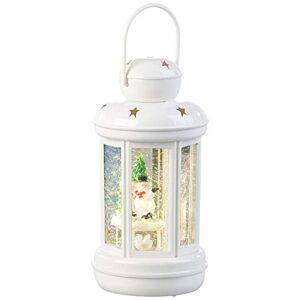 infactory Lanterne LED sans Fil à Neige tourbillonnante et Bonhomme de Neige - Publicité