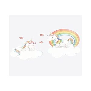 sueños de cigüeña Twin Unicorn Sticker mural de rêve de cigogne - Publicité
