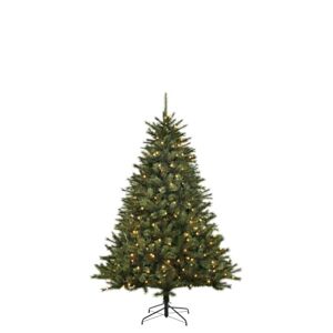 Black Box Sapin de Noël artificiel Finest Premium, 155 cm, 608 branches vertes avec éclairage 180 LED blanc chaud H 155 x 114 cm Sapin de Noël Sapin de Noël - Publicité
