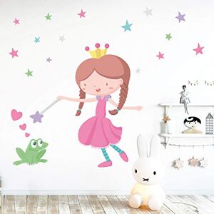 StarStick Sticker enfant La princesse et le crapaud T4 Géant - Publicité