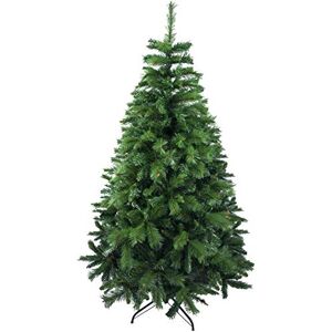 SOLAGUA NAVIDAD Arbre de Noël Artificiel Maxi Pin Sapin de Noel Vert avec Pommes de Pin et Support Métallique 150-240cm (Vert, 180cm 690Tips) - Publicité