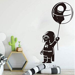 yawdd Sticker Mural Wars Death Star Bébé Pépinière Wars Inspiré Bébé Ballon Home Decor Beauté Affiche Murale 57 * 100 Cm - Publicité