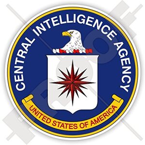 StickersWorld US Central Intelligence Agency Sceau CIA États-Unis USA Américaine, Amérique, 90mm Vinyl Sticker, Autocollant - Publicité