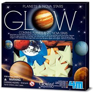 4M Glow in the Dark Planets and Nova Stars 20pcs - Publicité