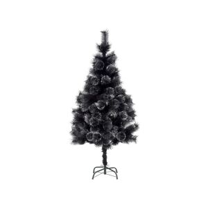 Conforama Sapin artificiel H150 cm PAILLETTE coloris noir