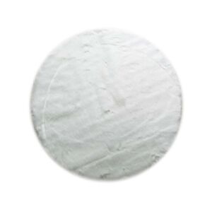 Conforama Carpette blanc 120 cm PEAU