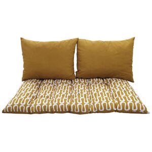 Conforama Coussin 60x120 cm coloris jaune