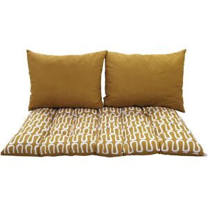 Conforama Coussin 60x120 cm coloris jaune - Publicité