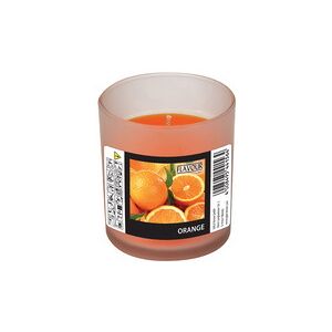 FLAVOUR by Gala Bougie parfumée, 'Orange' - Lot de 4 Rouge